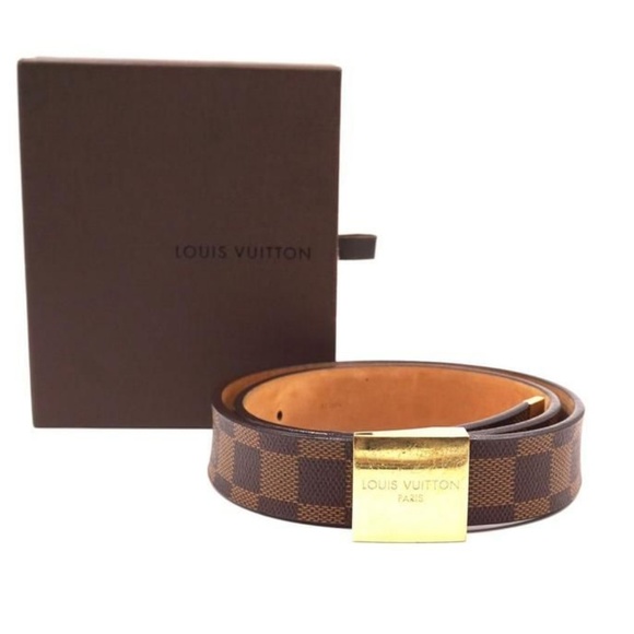Luis Vuitton damier ebene Belt main image 4